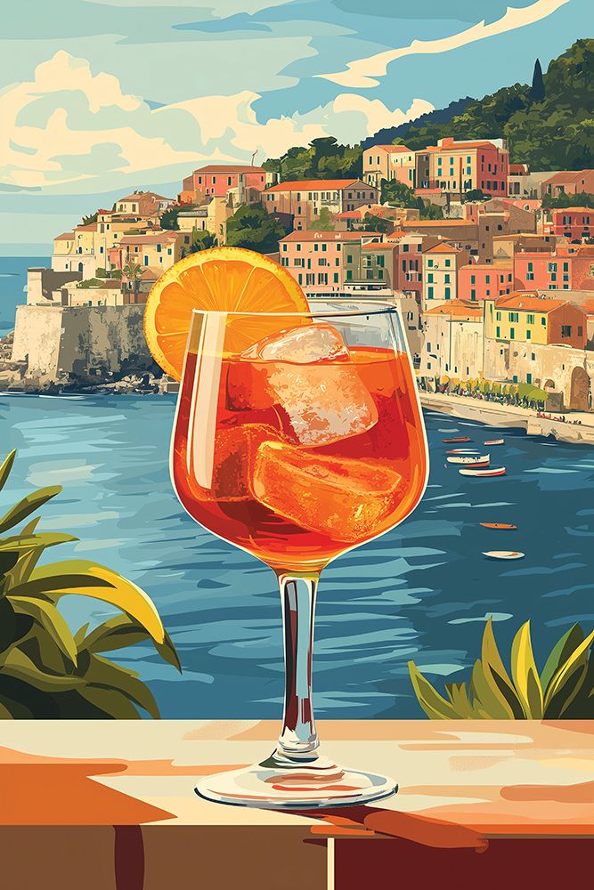 Summer Sipping art print by Heidi Kuntz for $57.95 CAD