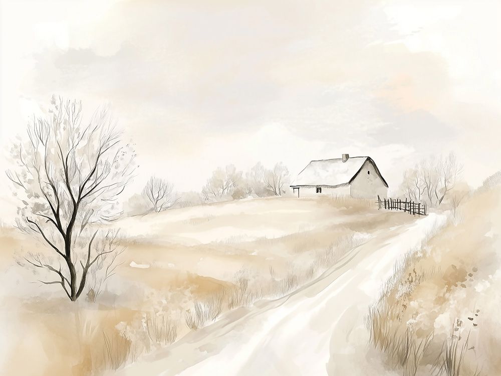 Cottage Lane art print by Heidi Kuntz for $57.95 CAD
