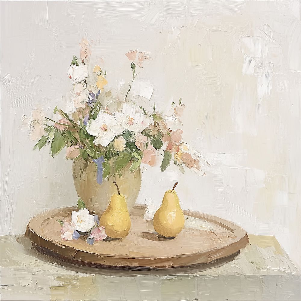 Pastel Pears art print by Heidi Kuntz for $57.95 CAD