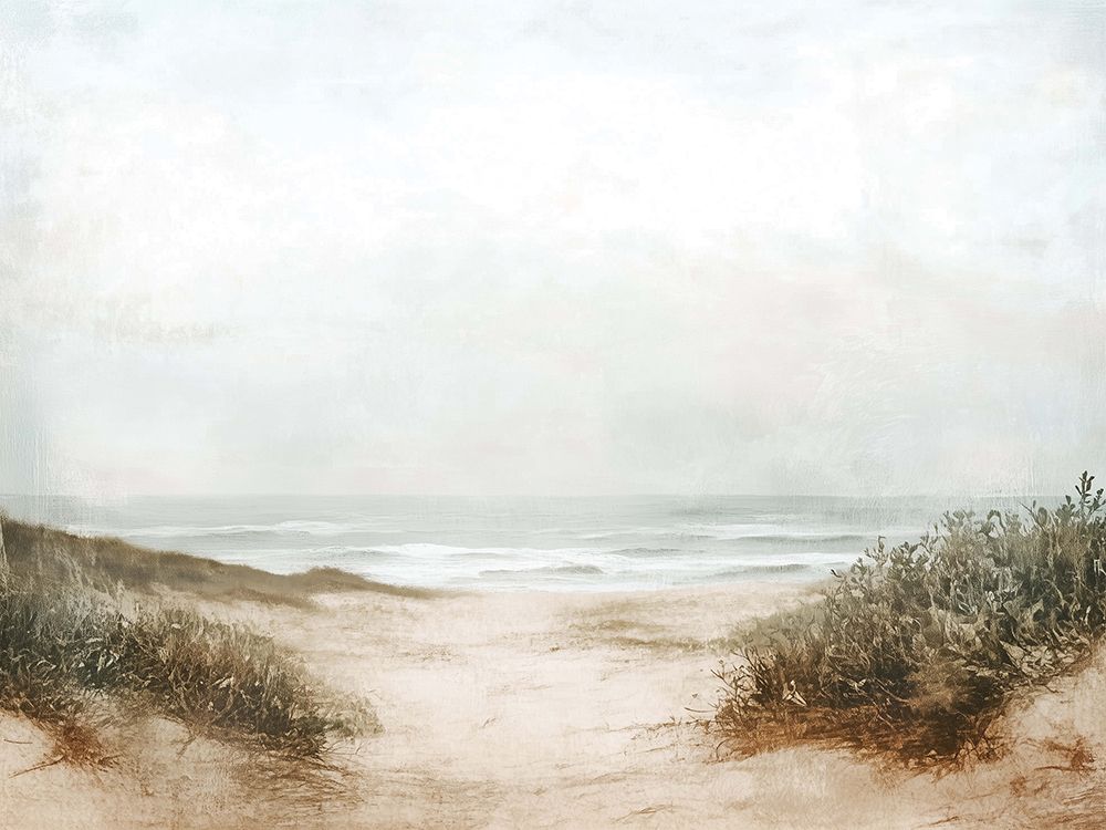 Beach Morning View art print by Heidi Kuntz for $57.95 CAD