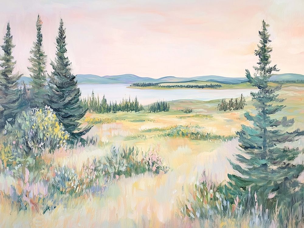 Beautiful Lake View art print by Heidi Kuntz for $57.95 CAD