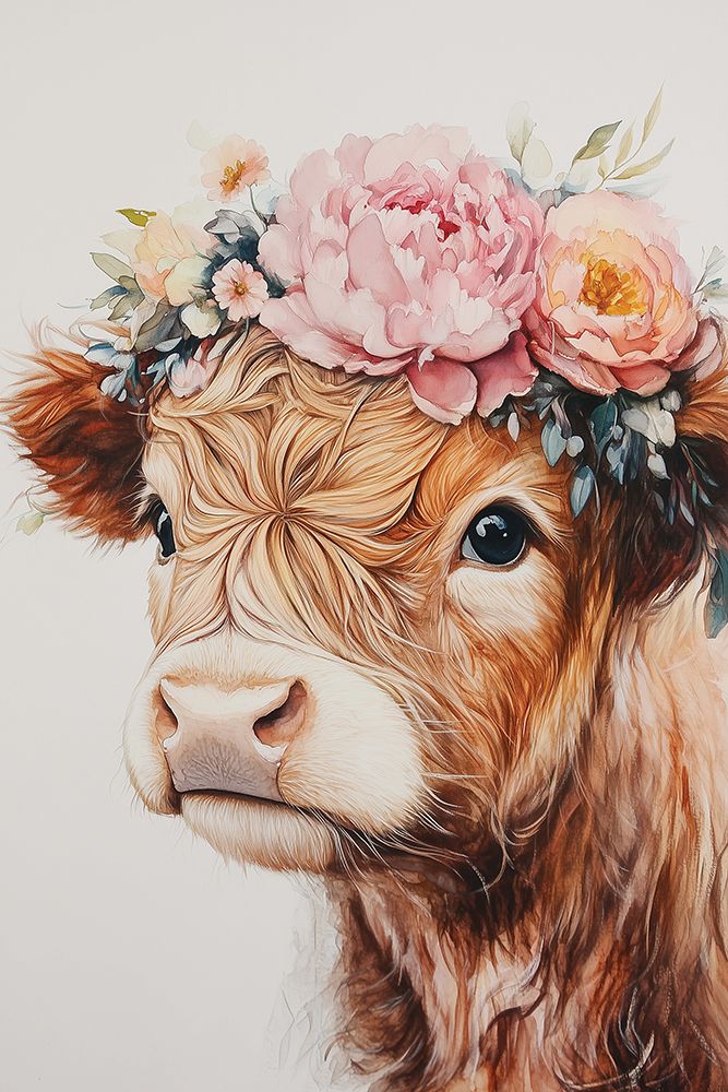 Petunia with Peony art print by Heidi Kuntz for $57.95 CAD