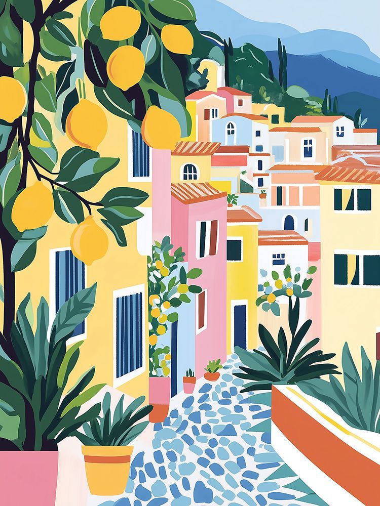 Lemon Street II art print by Heidi Kuntz for $57.95 CAD
