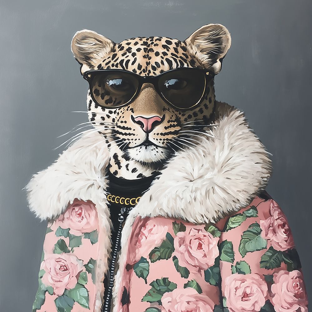 Leopard Chic art print by Heidi Kuntz for $57.95 CAD