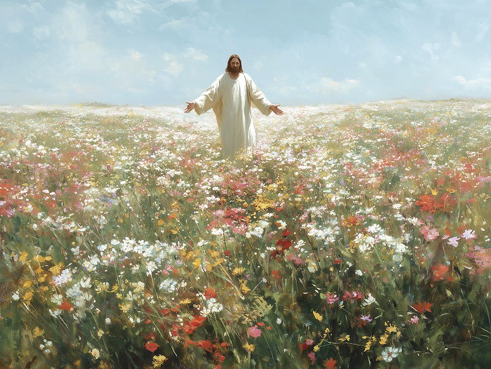 Heavenly Wildflowers art print by Heidi Kuntz for $57.95 CAD