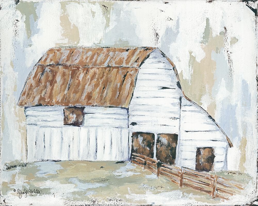 Spring Joy Farm art print by Jennifer Holden for $57.95 CAD