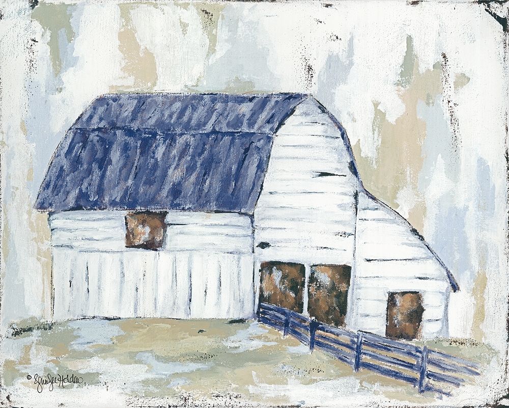 Spring Joy Farm art print by Jennifer Holden for $57.95 CAD