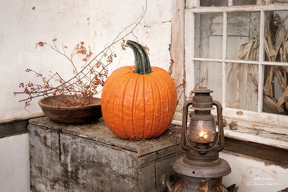 Fall Lantern art print by Irvin Hoover for $57.95 CAD