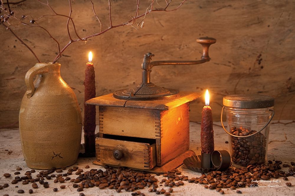 Early Morning Coffee art print by Irvin Hoover for $57.95 CAD