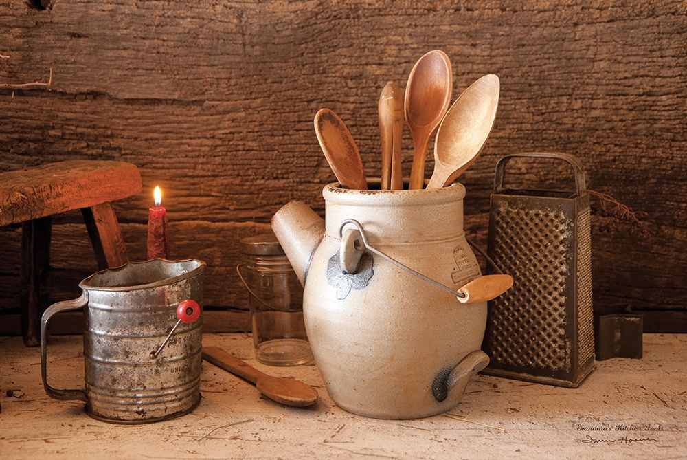 Grandmas Kitchen Tools art print by Irvin Hoover for $57.95 CAD