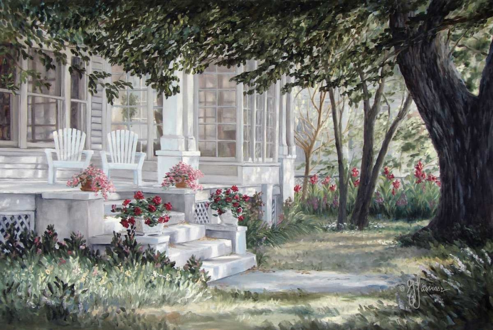 Country Porch art print by Georgia Janisse for $57.95 CAD