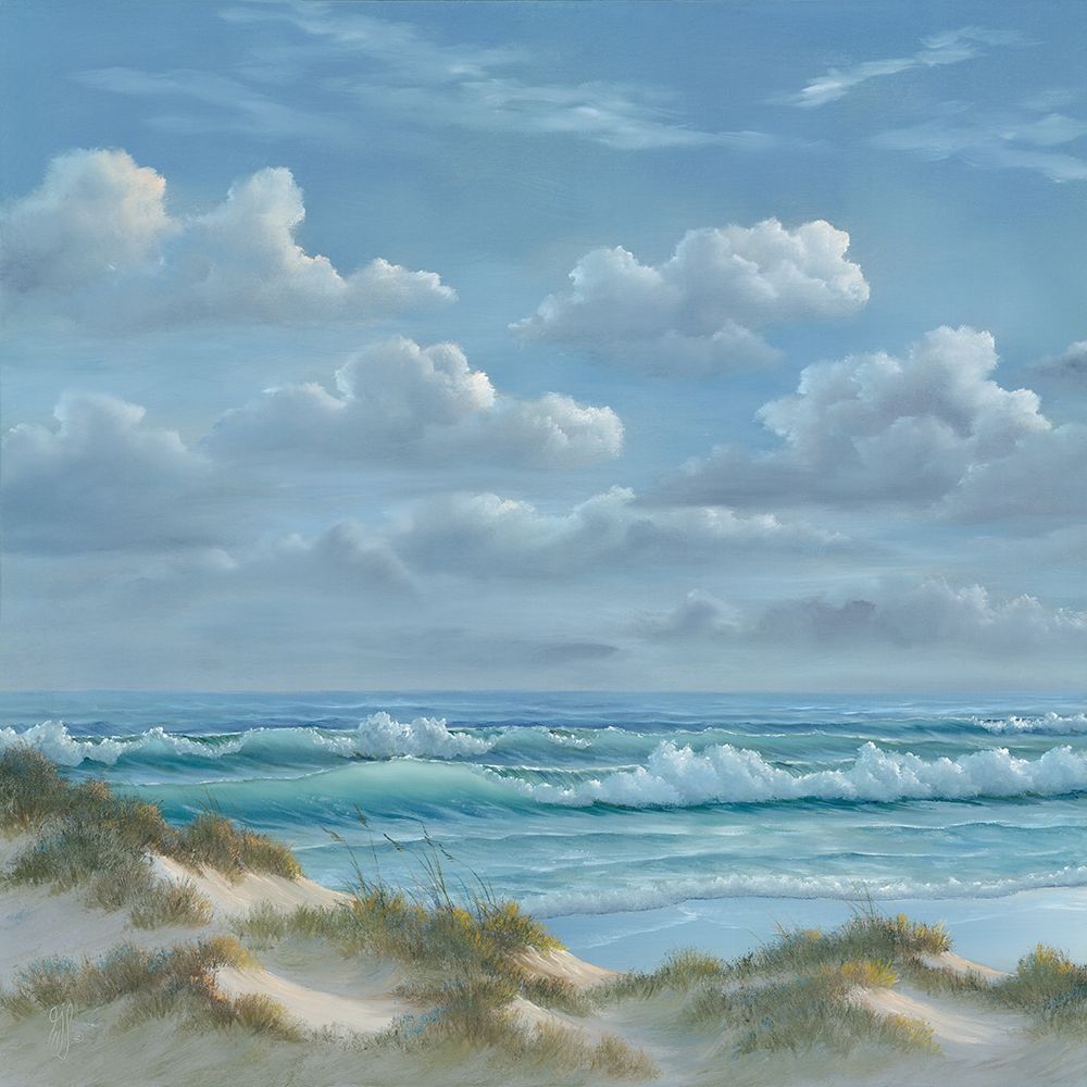 Shoreline I art print by Georgia Janisse for $57.95 CAD