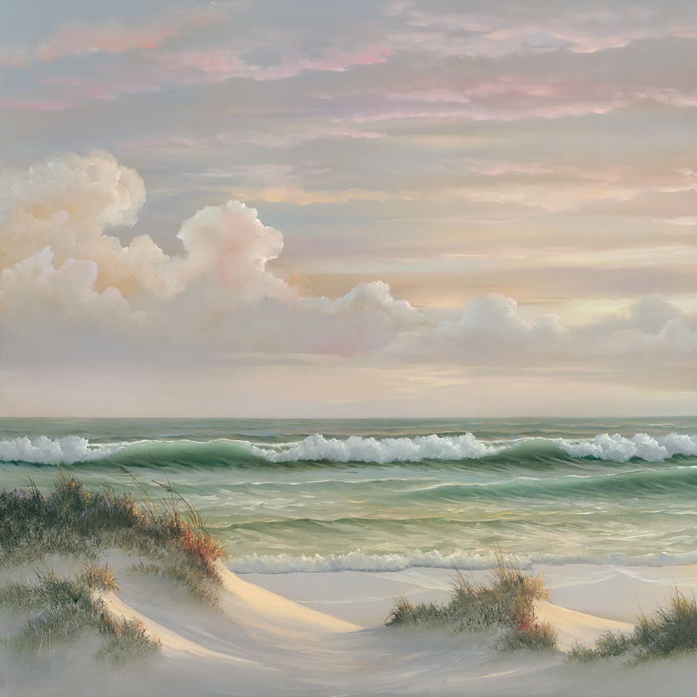 Coastal Dusk I art print by Georgia Janisse for $57.95 CAD