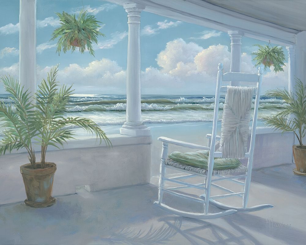 Coastal Porch I art print by Georgia Janisse for $57.95 CAD