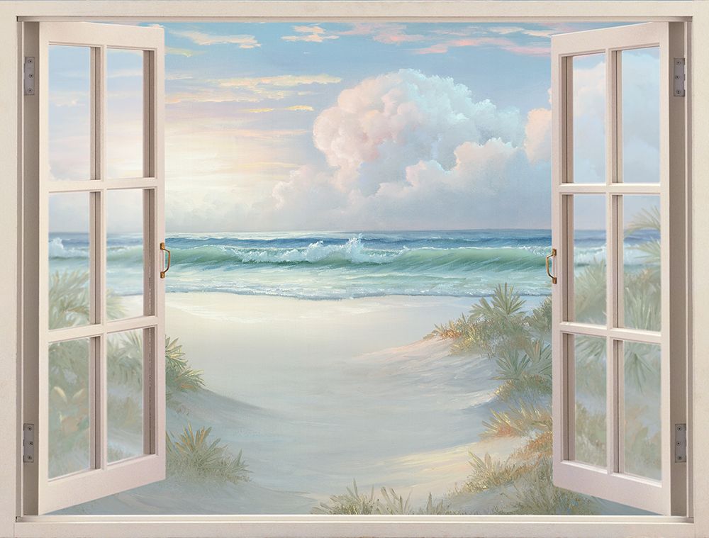 Ocean View I art print by Georgia Janisse for $57.95 CAD