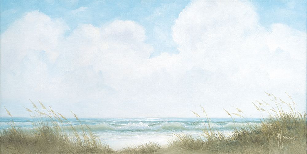 Blue and Cloudy Day art print by Georgia Janisse for $57.95 CAD