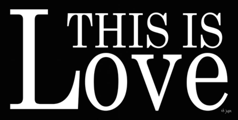 This is Love art print by Jaxn Blvd. for $57.95 CAD