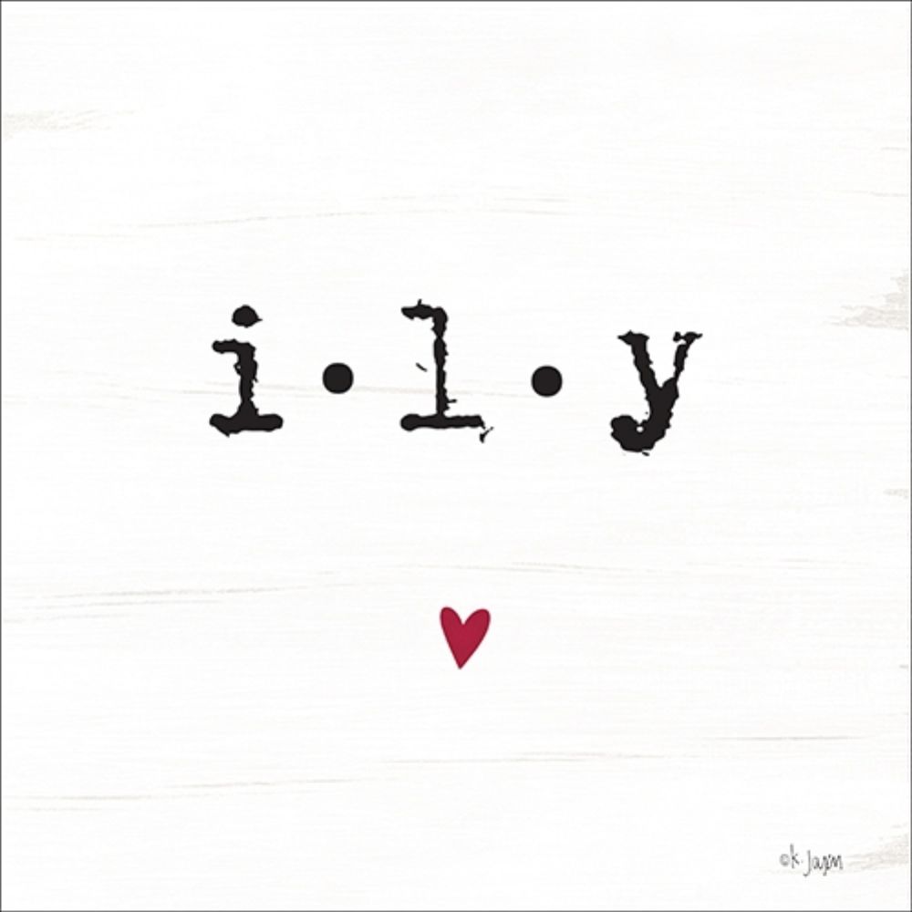 i-l-y art print by Jaxn Blvd. for $57.95 CAD