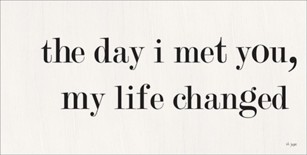 The Day I Met You art print by Jaxn Blvd. for $57.95 CAD