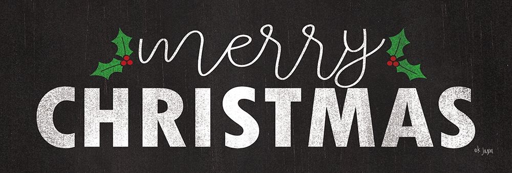 Merry Christmas art print by Jaxn Blvd. for $57.95 CAD