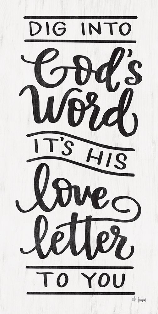 Gods Word art print by Jaxn Blvd. for $57.95 CAD