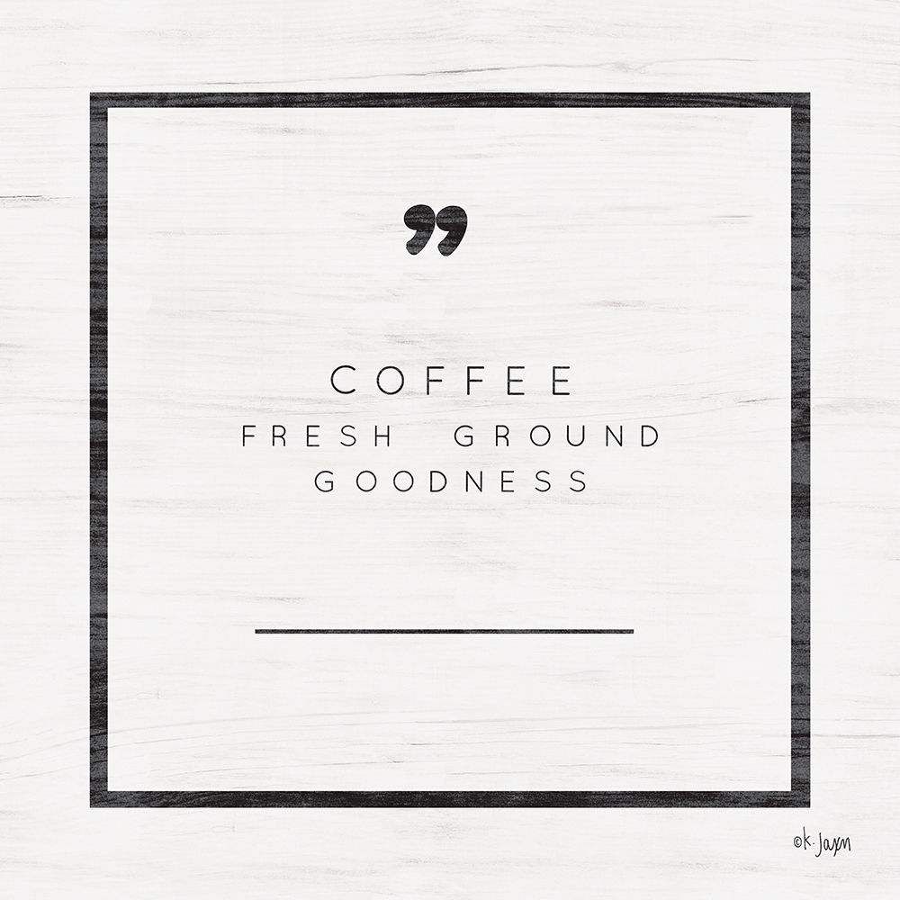 Fresh Ground Goodness art print by Jaxn Blvd. for $57.95 CAD