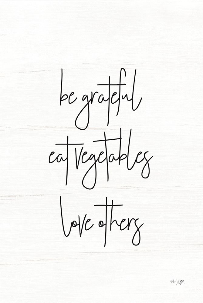 Eat Vegetables art print by Jaxn Blvd. for $57.95 CAD
