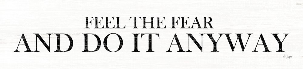 Feel the Fear art print by Jaxn Blvd. for $57.95 CAD