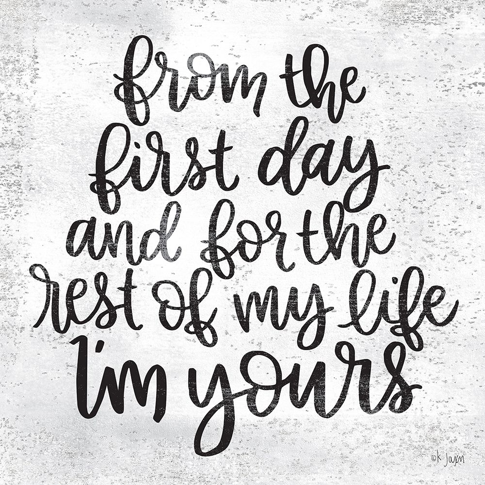 Im Yours art print by Jaxn Blvd. for $57.95 CAD