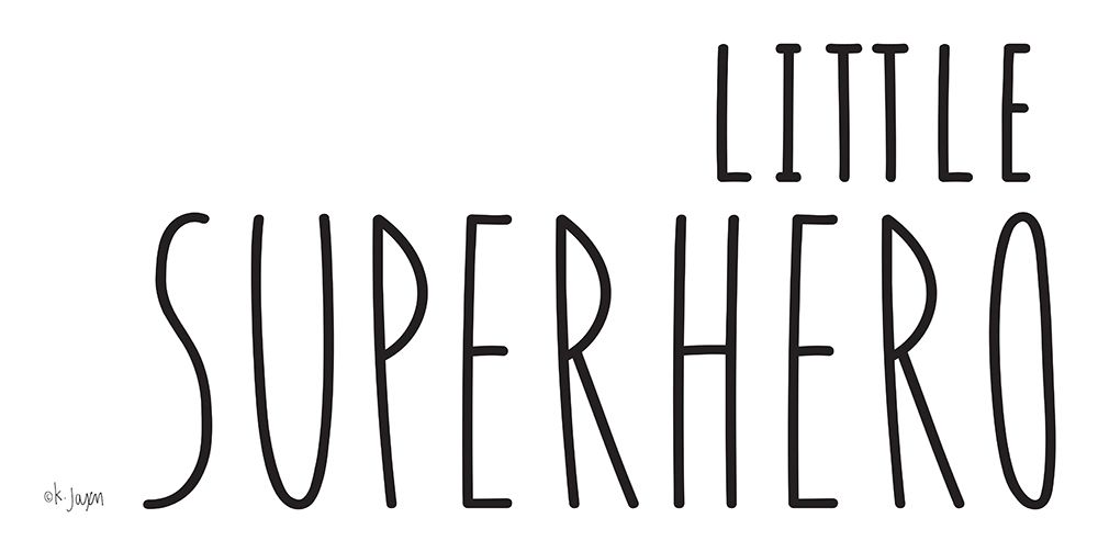 Little Superhero art print by Jaxn Blvd. for $57.95 CAD
