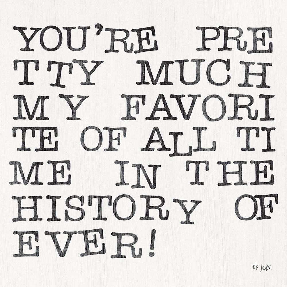 My Favorite art print by Jaxn Blvd. for $57.95 CAD