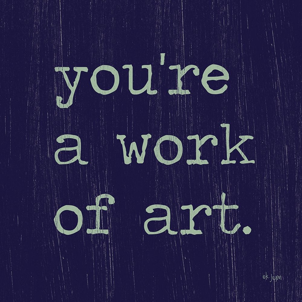 Work of Art art print by Jaxn Blvd. for $57.95 CAD
