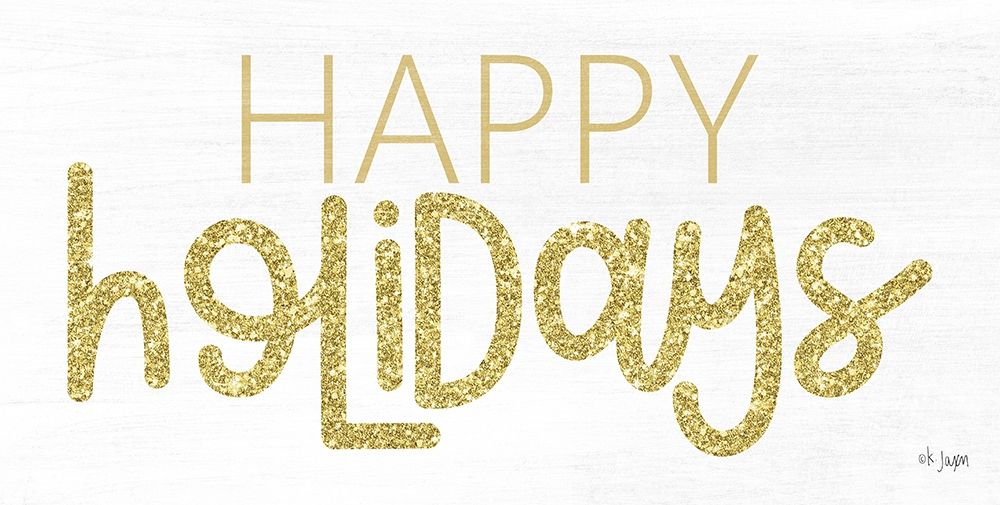 Happy Holidays art print by Jaxn Blvd. for $57.95 CAD