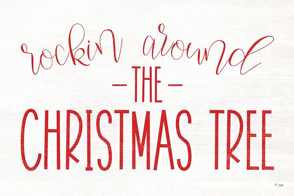 Rocking Around the Christmas Tree art print by Jaxn Blvd. for $57.95 CAD