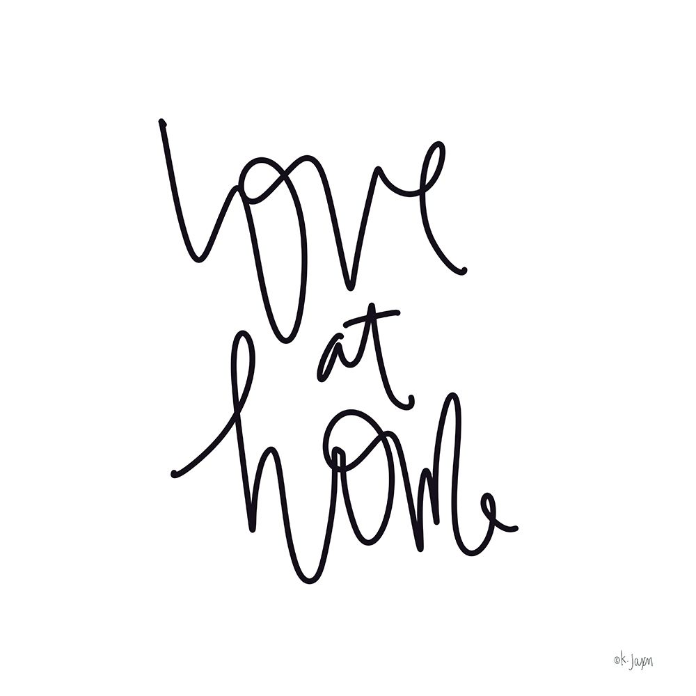 Love at Home art print by Jaxn Blvd. for $57.95 CAD