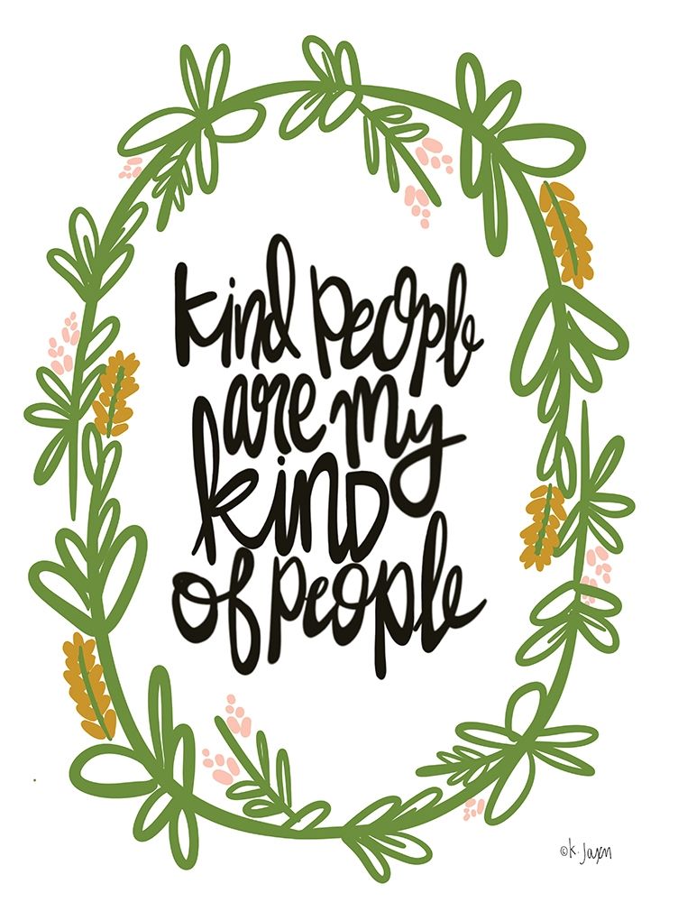 Kind People art print by Jaxn Blvd. for $57.95 CAD