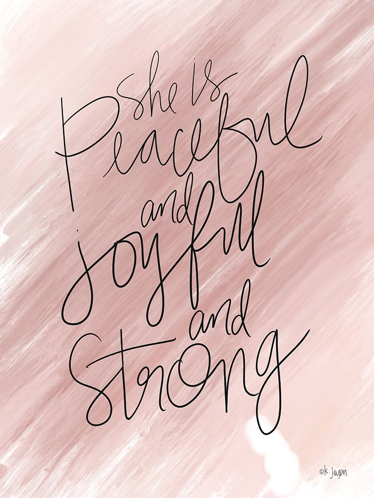 She is Peaceful art print by Jaxn Blvd. for $57.95 CAD