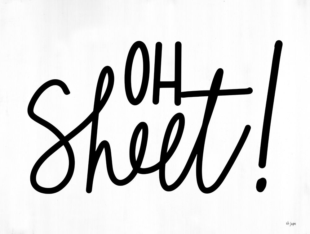 Oh Sheet! art print by Jaxn Blvd. for $57.95 CAD