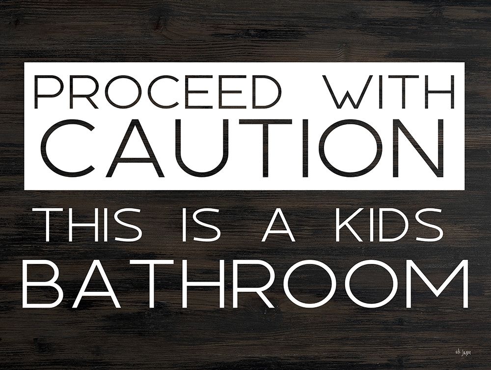 Kids Bathroom art print by Jaxn Blvd. for $57.95 CAD