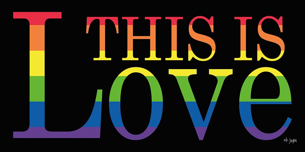 This is Love art print by Jaxn Blvd. for $57.95 CAD
