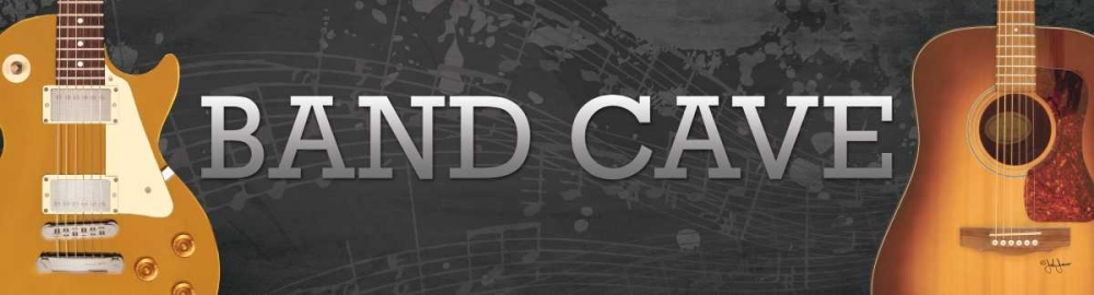 Band Cave Guitars art print by John Jones for $57.95 CAD