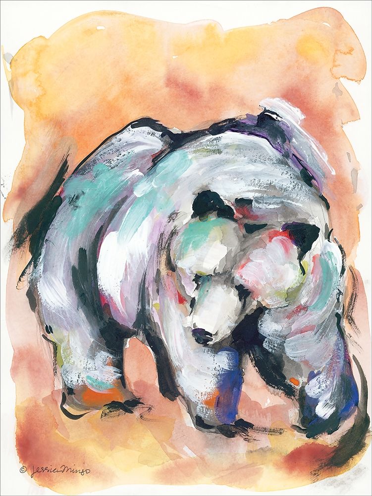 Mountain Grisly art print by Jessica Mingo for $57.95 CAD