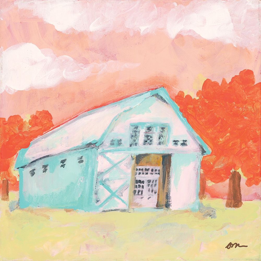 Cherry Tree Barn art print by Jessica Mingo for $57.95 CAD