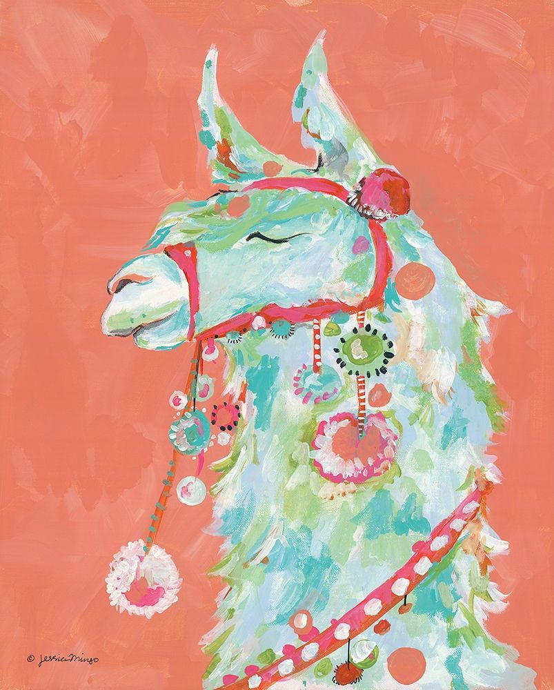 Tito the Llama art print by Jessica Mingo for $57.95 CAD