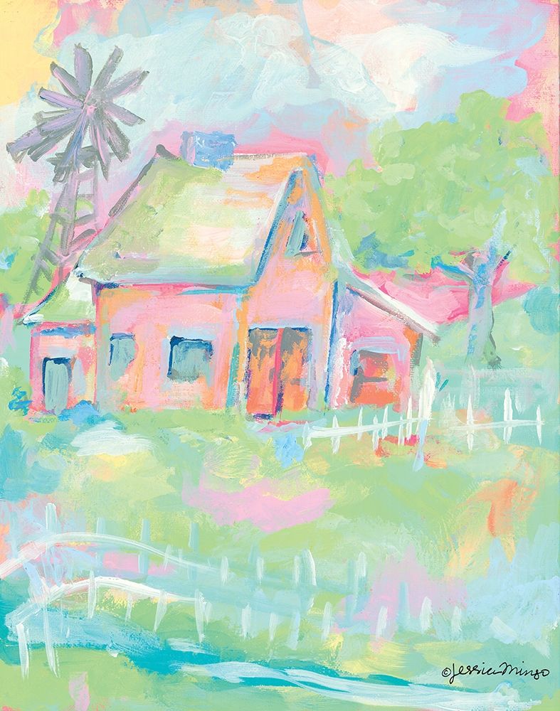 Sherbet House art print by Jessica Mingo for $57.95 CAD