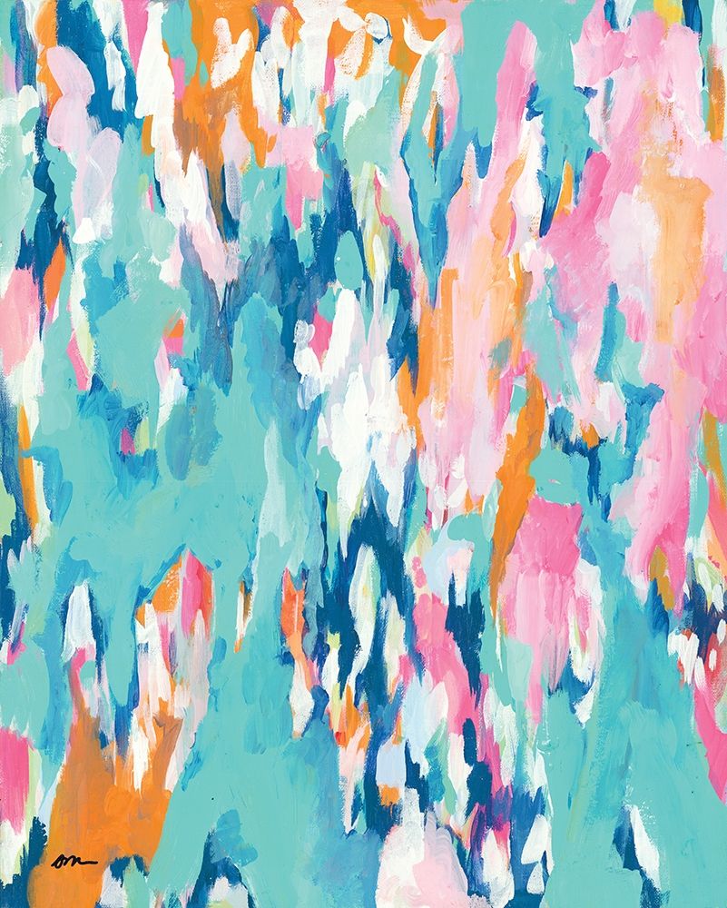 Abstract Aqua art print by Jessica Mingo for $57.95 CAD
