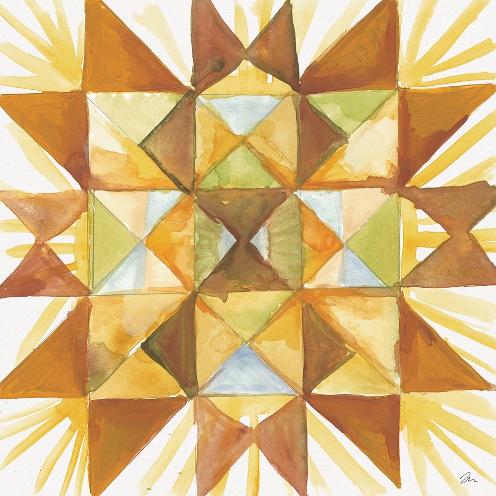 Summer Wheat Quilt art print by Jessica Mingo for $57.95 CAD