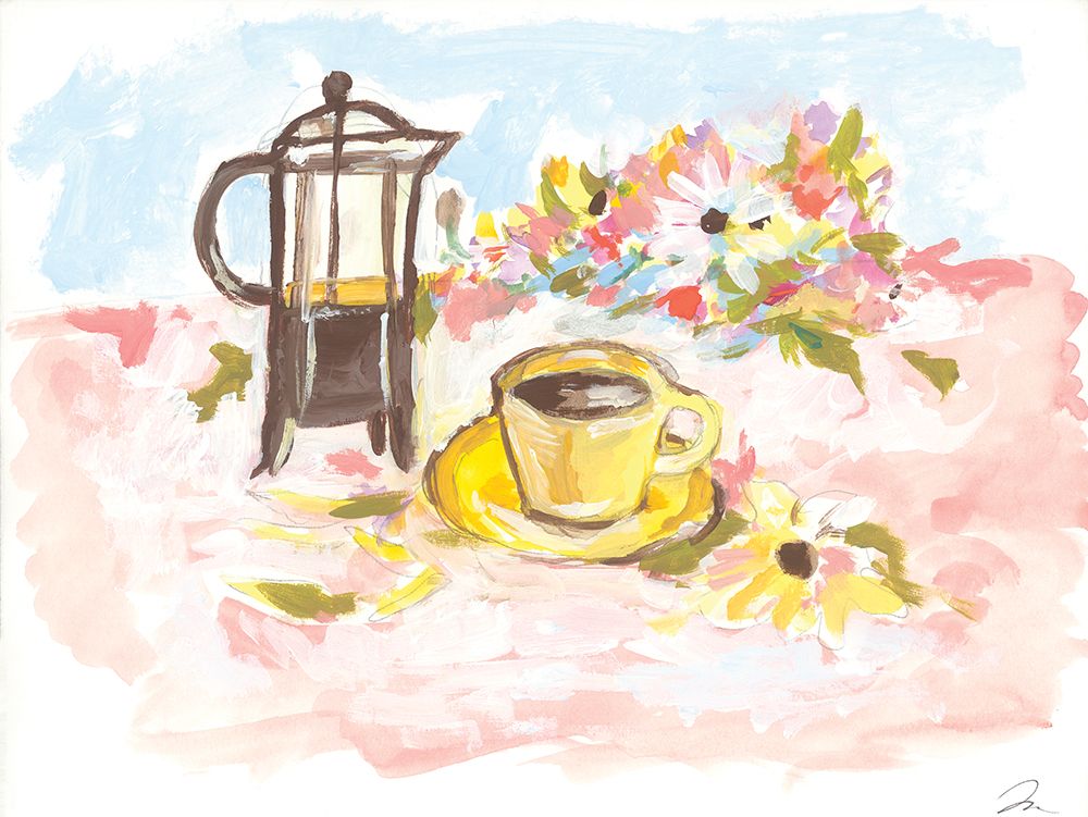 A Good Morning for Coffee art print by Jessica Mingo for $57.95 CAD