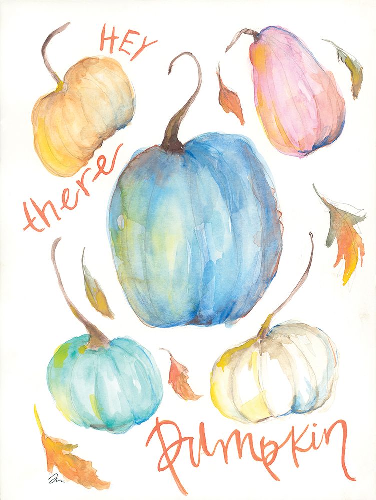 Hey There Pumpkin art print by Jessica Mingo for $57.95 CAD