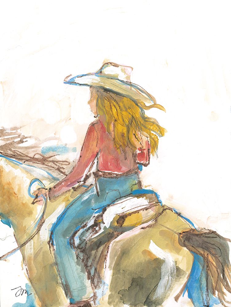 Cowgirl art print by Jessica Mingo for $57.95 CAD
